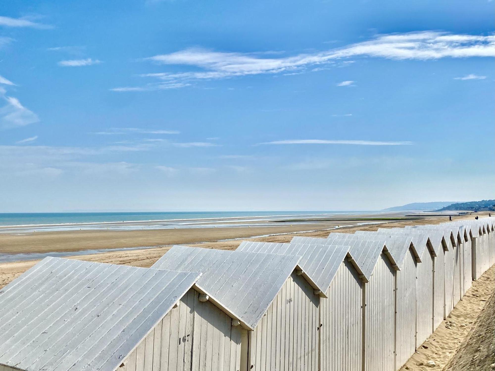 Lesparisnormands - Magnifique Vue Mer - Centre Et Plage Villers-sur-Mer Bagian luar foto